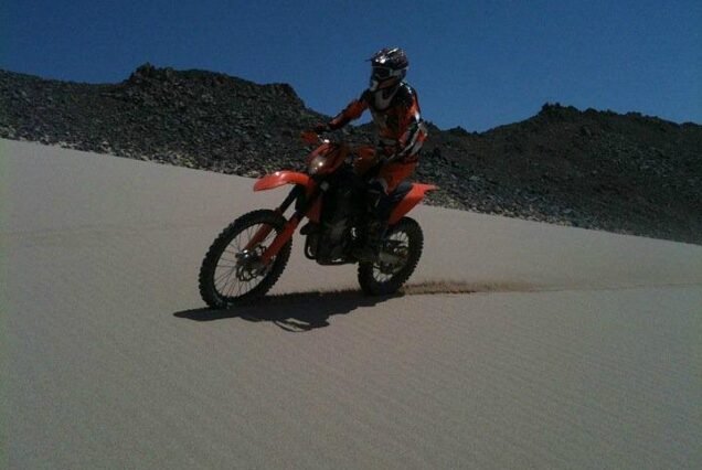 Motocross in Hurghada desert